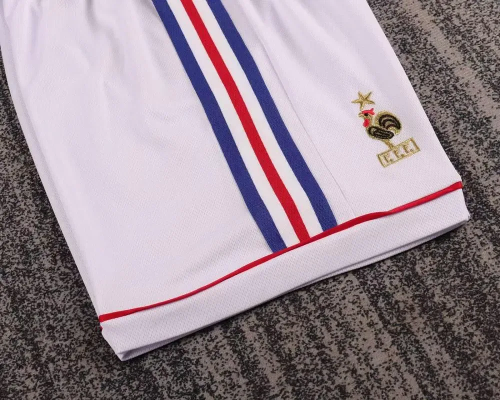 France 1998 Retro France Local Camiseta de fútbol Talla infantil 1998 — 7