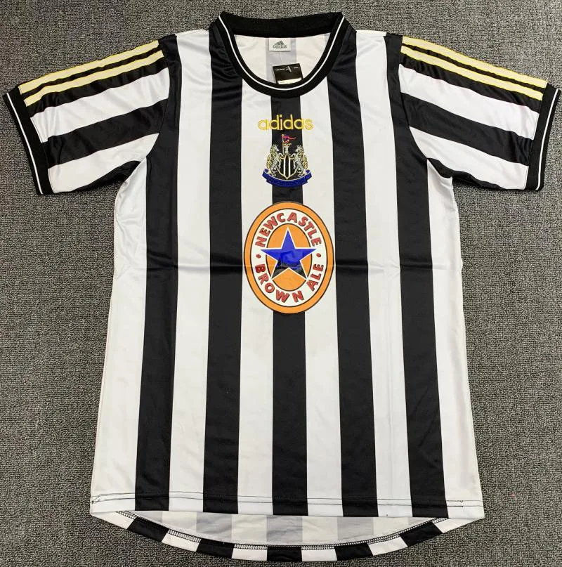 Newcastle 1997-1999 Retro Newcastle United Local Camiseta de fútbol 1997/1999