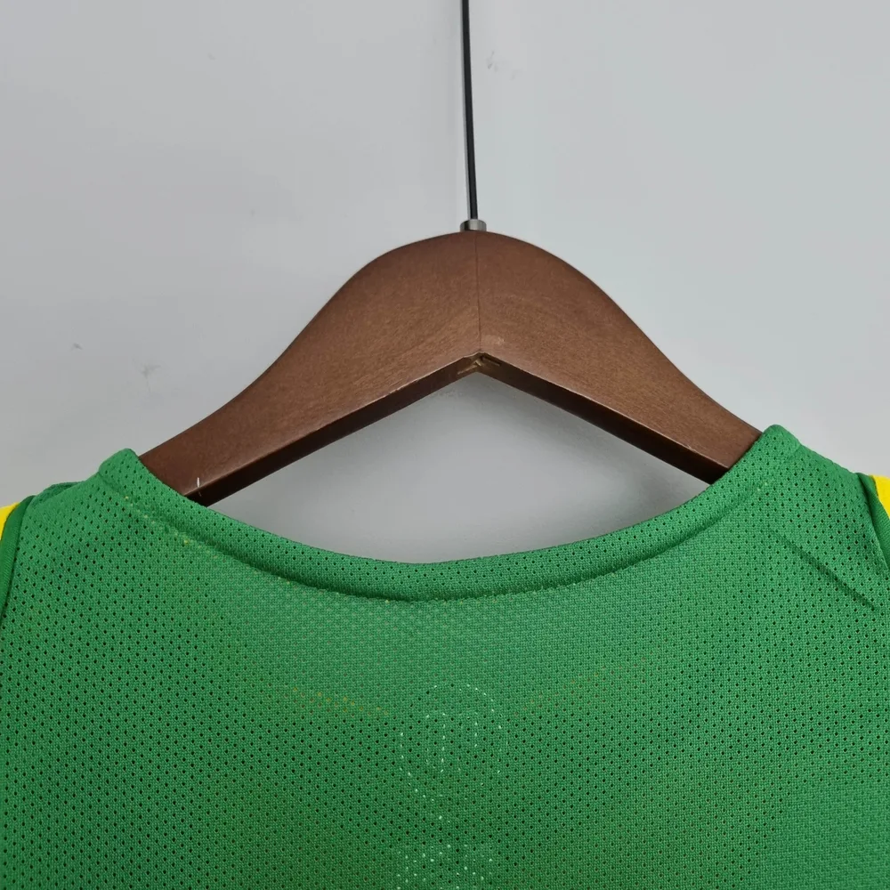 Brazil 2004 Retro Brazil Home Soccer Jersey 2004 — 6