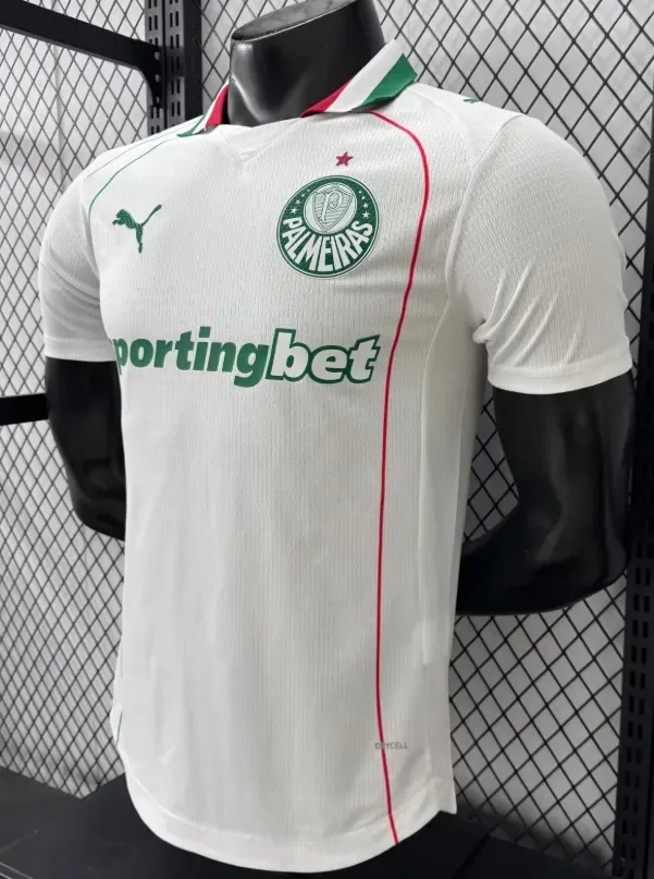 Palmeiras 2026/2027 Versión jugador Palmeiras Visitante Camiseta de fútbol 2026/27 — 4