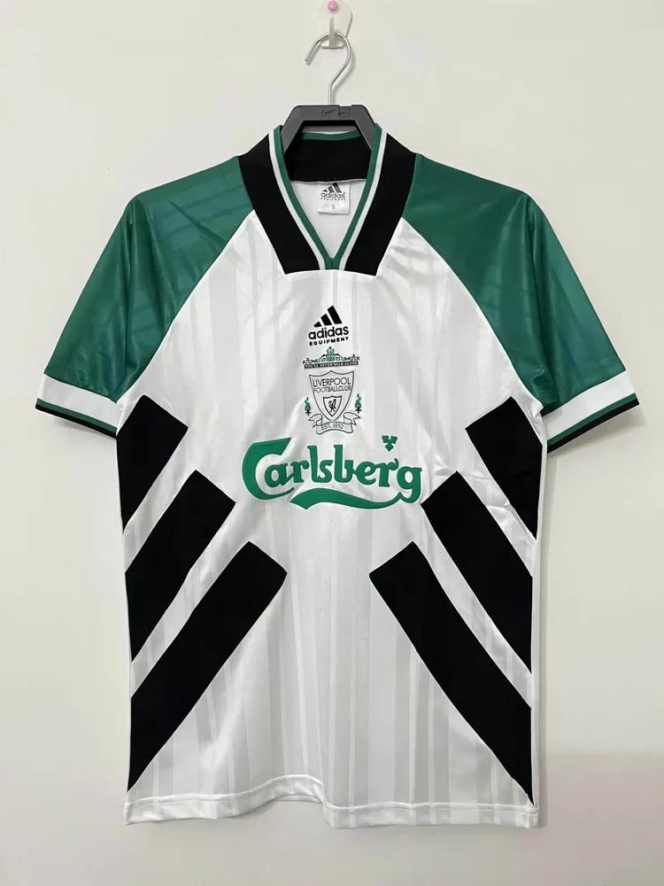 Liverpool 1993/1995 Retro Liverpool Visitante Camiseta de fútbol 1993/1995