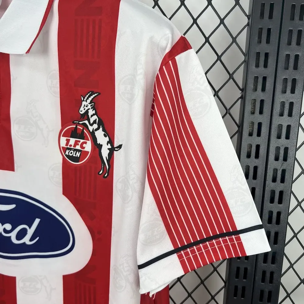 FC Köln 1995/1996 Retro FC Köln Local Camiseta de fútbol 1995/1996 — 6