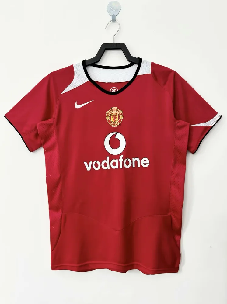 Manchester United 2005/2006 Retro Manchester United Local Camiseta de fútbol 2005/2006