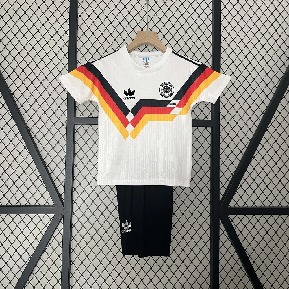 Germany 1990 Retro Germany Local Camiseta de fútbol Talla infantil 1990 — 3