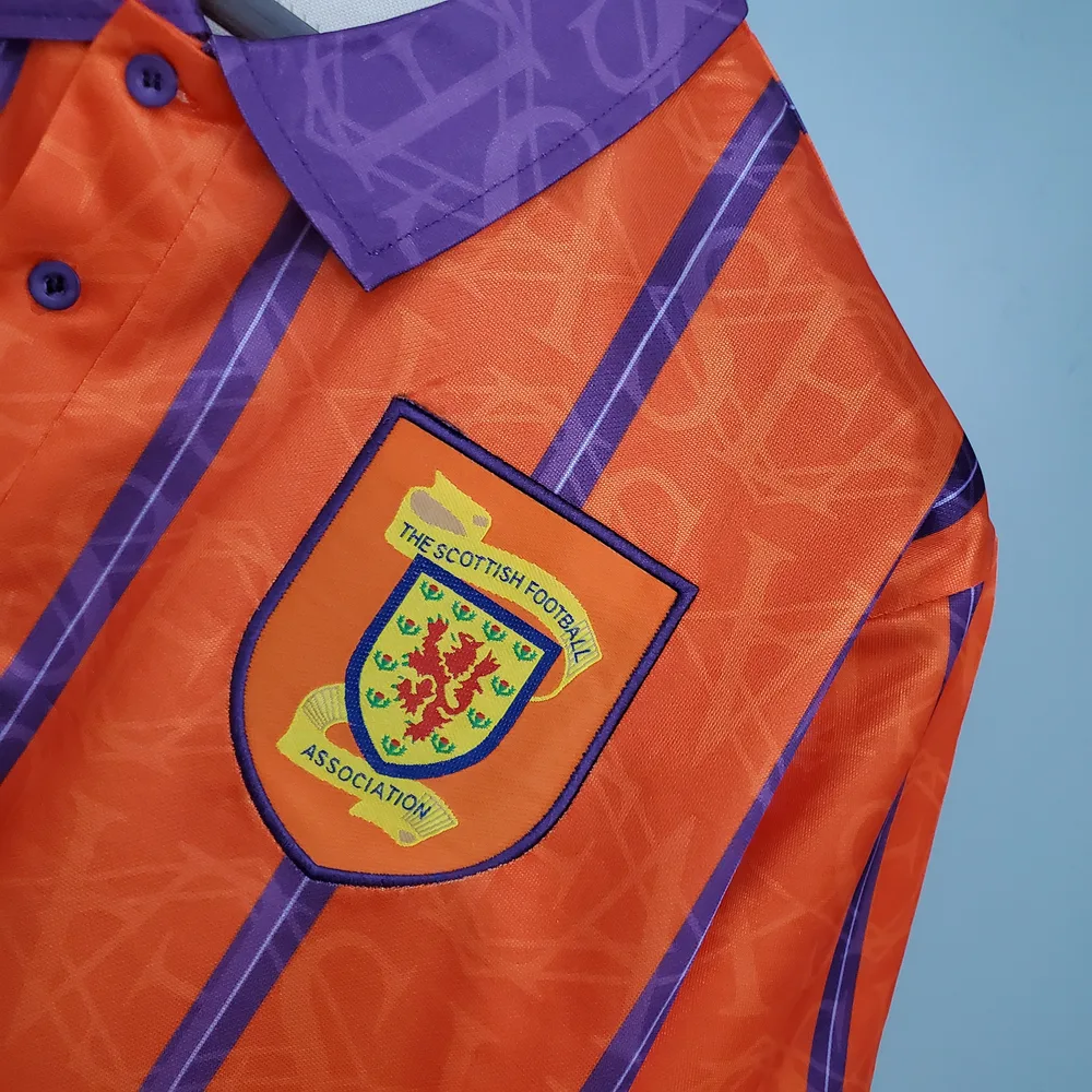 Scotland 1994 Retro Scotland National Team Away Jersey 1994 — 9