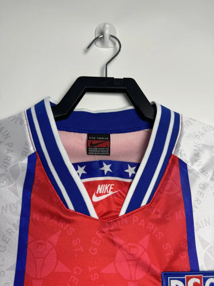 Paris Saint-Germain 1994/1995 Retro Psg Paris Saint-Germain Visitante Camiseta de fútbol 1994/1995 — 3