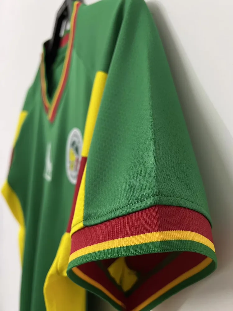 Senegal 2002 Retro Senegal National Team Shirt Green 2002 — 5