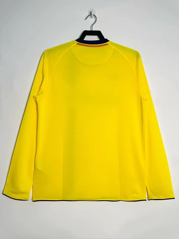 Barcelona 2008/2009 Retro Barcelona Away Football Shirt Long Sleeve 2008/2009 — 2