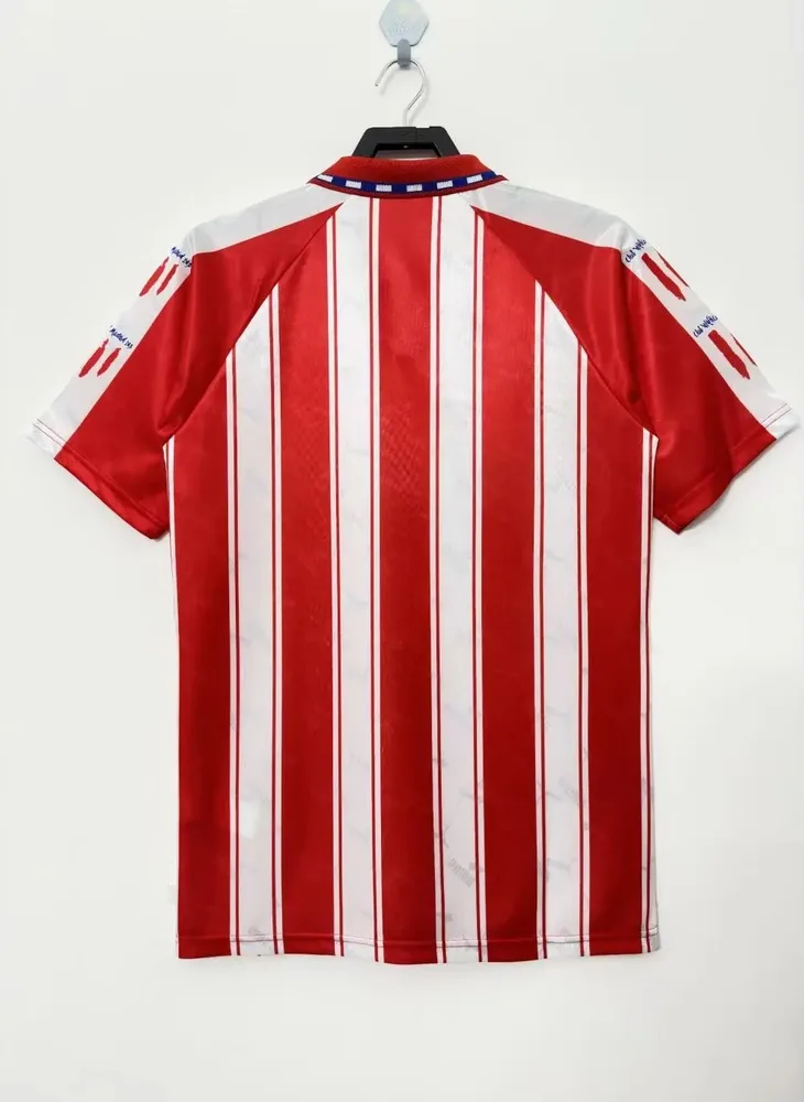 Atlético Madrid 1994/1995 Retro Atletico Madrid Home Soccer Jersey 1994/1995 — 2