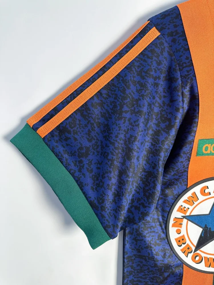 Newcastle 1996-1998 Retro Newcastle United Visitante Camiseta de fútbol 1996/1998 — 3