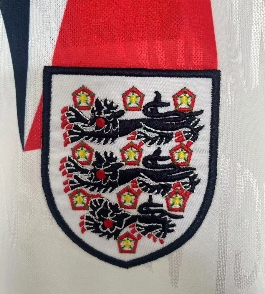 England 1992 Retro England Local Camiseta de fútbol 1992 — 5