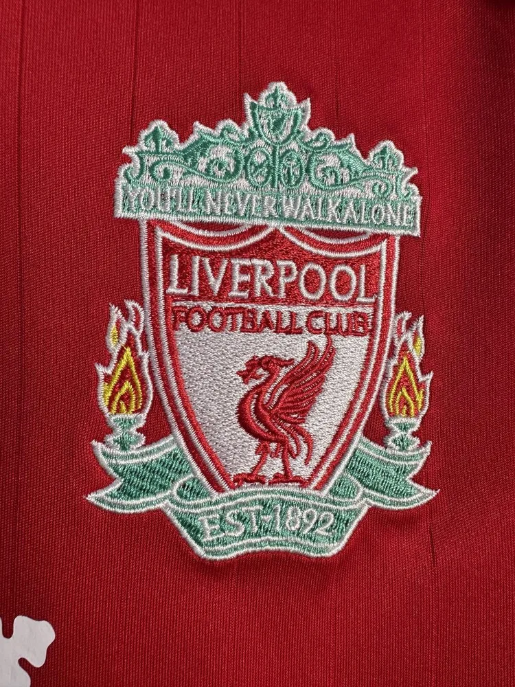 Liverpool 2006/2008 Retro Liverpool Champions League version Camiseta de fútbol Local 2006/2008 — 8