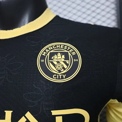 Manchester City 2026/2027 Versión jugador Manchester City Visitante Camiseta de fútbol 2026/27 — 5