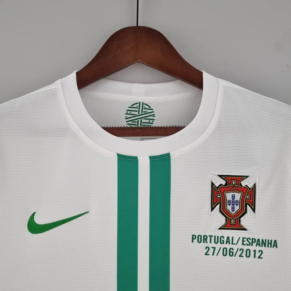 Portugal 2012 Retro Long Sleeve Portugal Away Football Shirt 2012 — 3