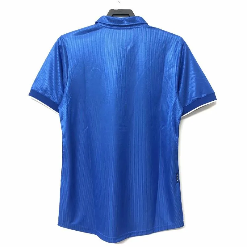 Italy 1998 Retro Italy Home Soccer Shirt 1998 — 2