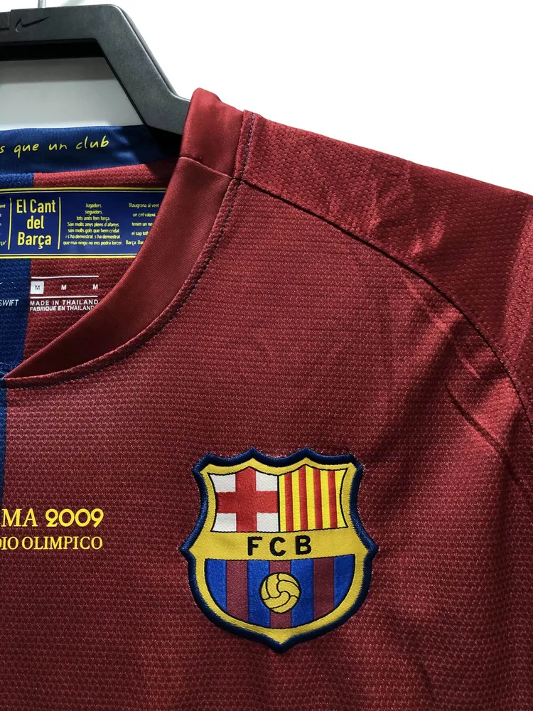 Barcelona 2008/2009 Retro Barcelona Football Shirt Home Champions League 2008/2009 — 4