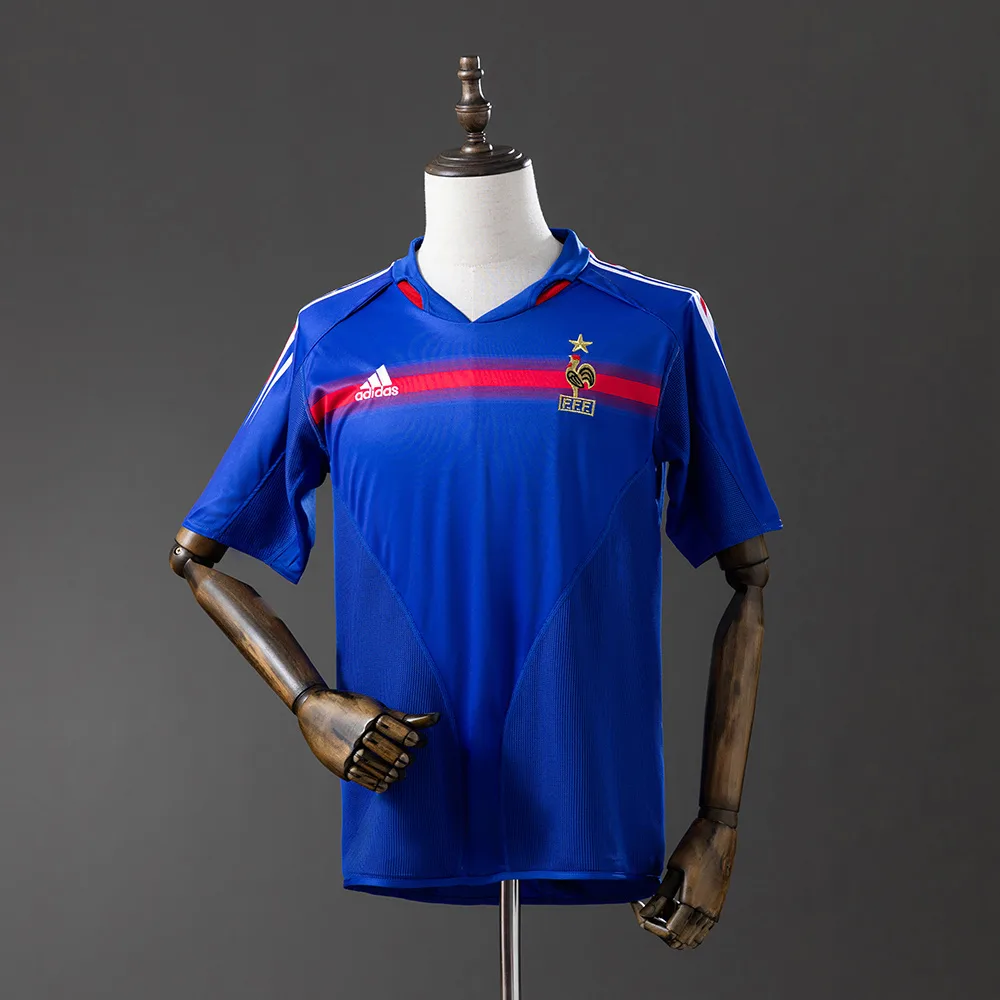 France 2004 Retro France Home Jersey 2004