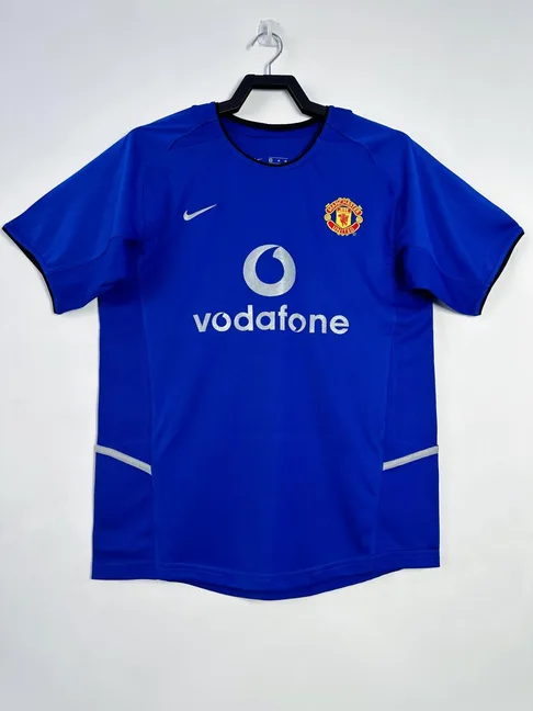 Manchester United 2002/2003 Retro Manchester United Tercera Visitante Camiseta de fútbol 2002/2003