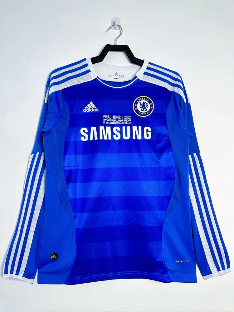 Chelsea 2011/2012 Retro Chelsea Long Sleeves Local Camiseta de fútbol 2011/2012