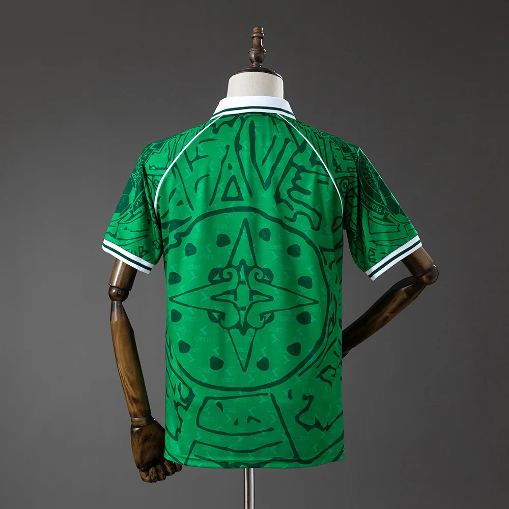 Mexico 1999 Retro Mexico Home Football Shirt 1999 — 2