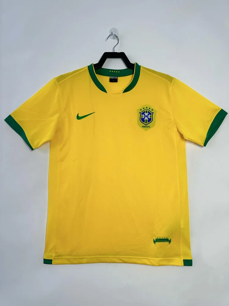 Brazil 2006 Retro Brazil Local Camiseta de fútbol 2006