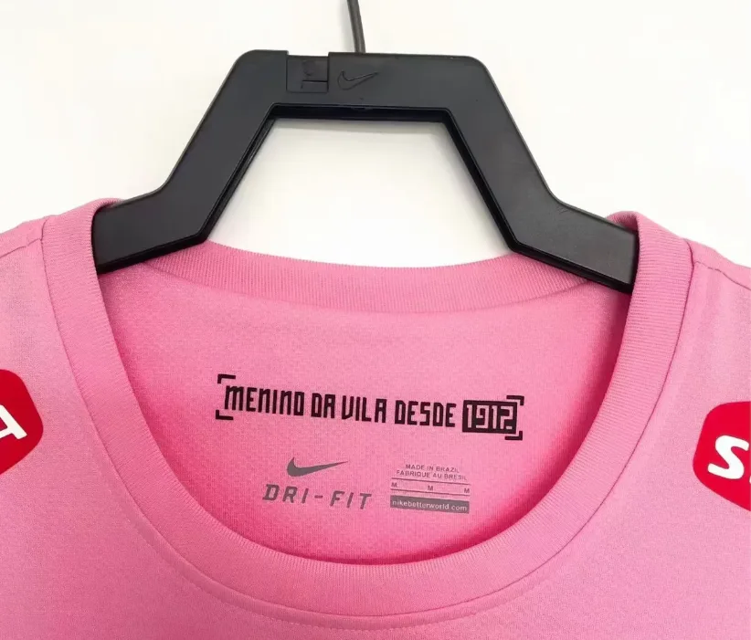 Santos 2012 Retro Santos Pink Football Jersey 2012 — 3