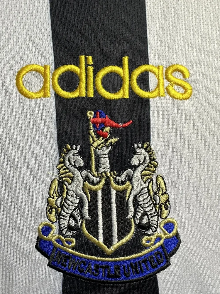 Newcastle 1997-1999 Retro Long Sleeve Newcastle United Home Soccer Jersey 1997/1999 — 4