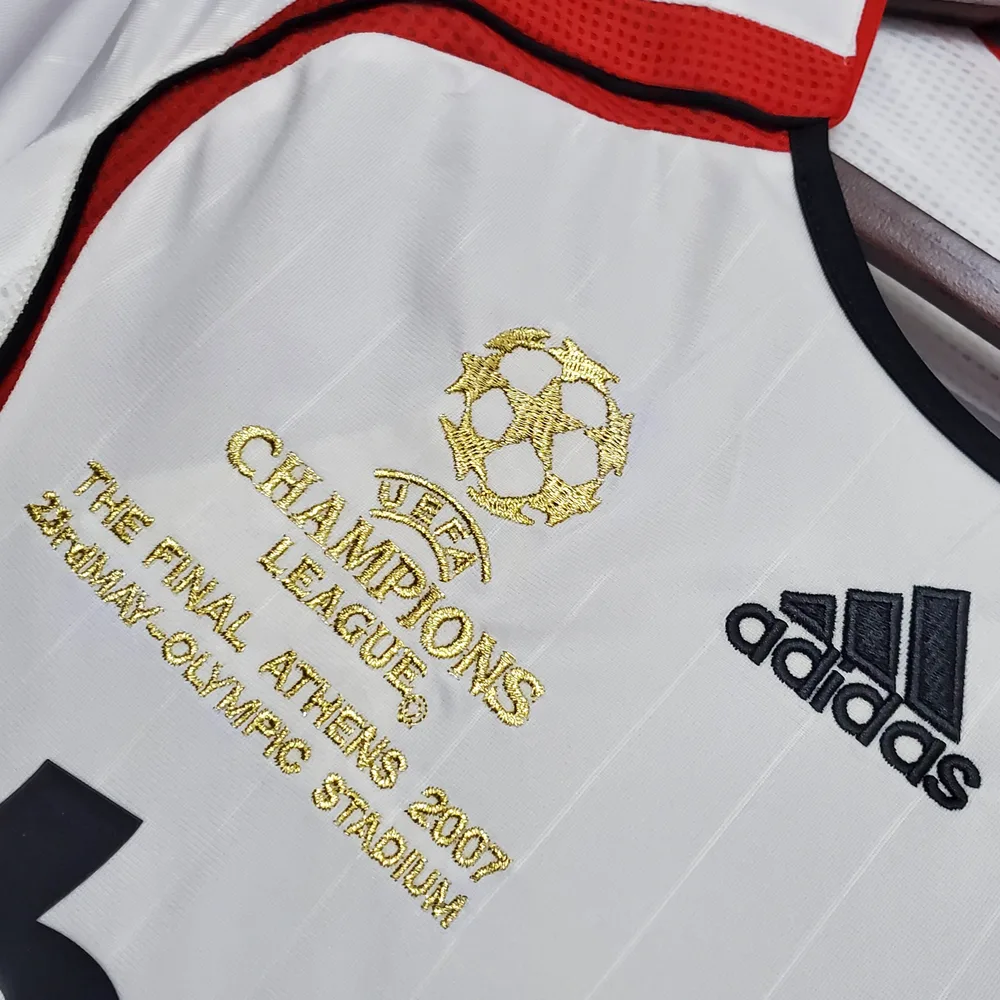 AC Milan 2006/2007 Retro AC Milan Visitante Camiseta de fútbol 2006/2007 — 4