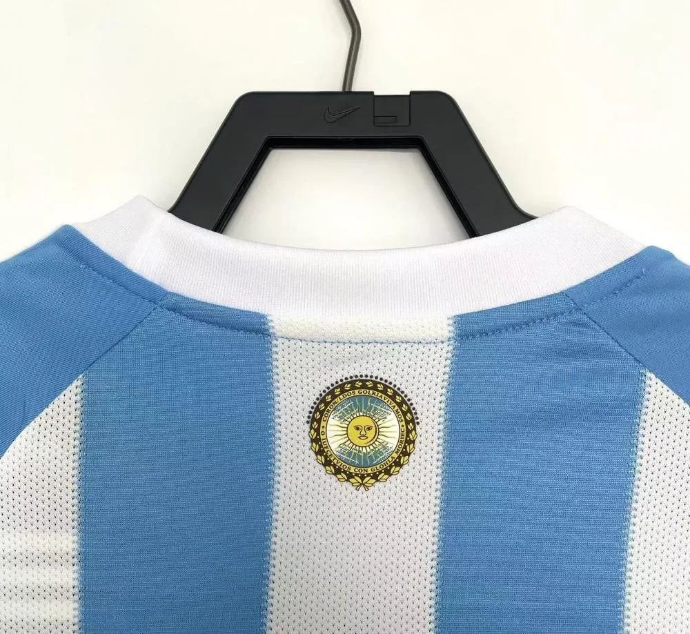 Argentina 2010 Retro Argentina National Team Local Jersey 2010 — 4
