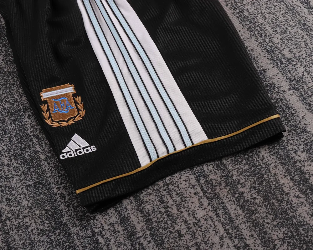 Argentina 1998 Retro Argentina National Team Home Jersey Kids Size 1998 — 10