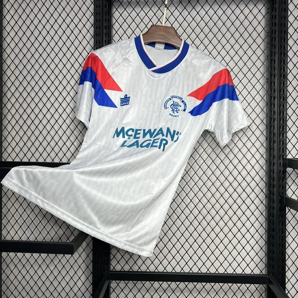 Rangers 1990/1992 Retro Rangers Away Football Shirt 1990/1992 — 3