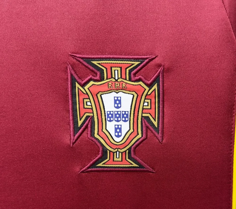 Portugal 1998 Retro Portugal Home Football Shirt 1998 — 7