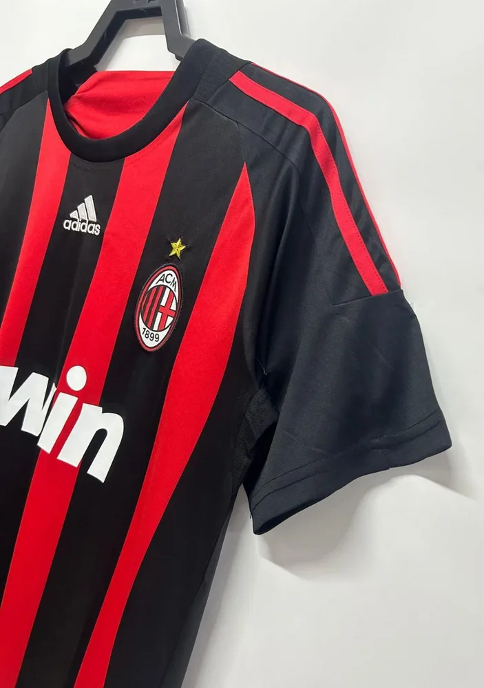 AC Milan 2008/2009 Retro AC Milan Home Football Shirt 2008/2009 — 5