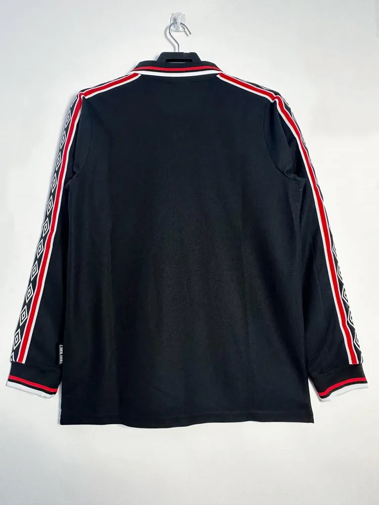 Manchester United 1998-1999 Retro Manga larga Manchester United Visitante Camiseta de fútbol 1998/1999 — 2
