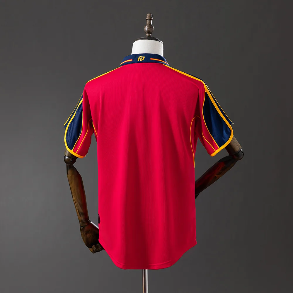 Spain 2000 Retro Spain Home Jersey 2000 — 2