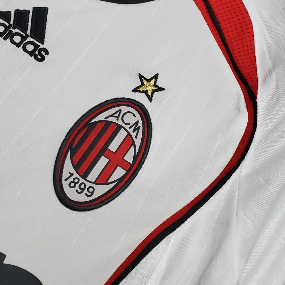AC Milan 2006/2007 Retro Long Sleeve AC Milan Away Football Shirt 2006/2007 — 5