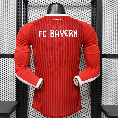 Bayern Munich 2026/2027 Long Sleeves Player Version Bayern Munich Home Football Shirt 2026/27 — 2