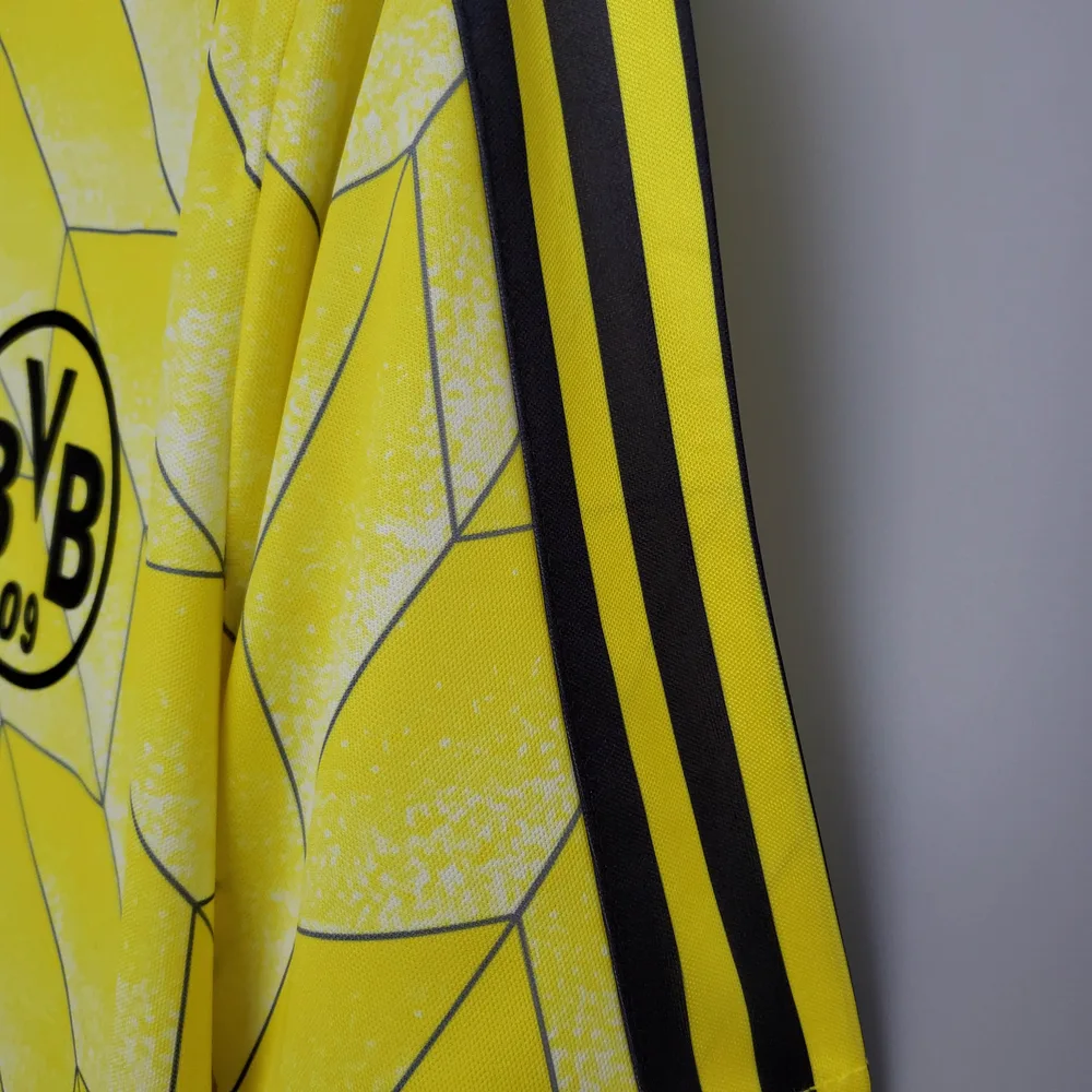 Borussia Dortmund 1988/1989 Retro Dortmund Home Football Shirt 1988/1989 — 9