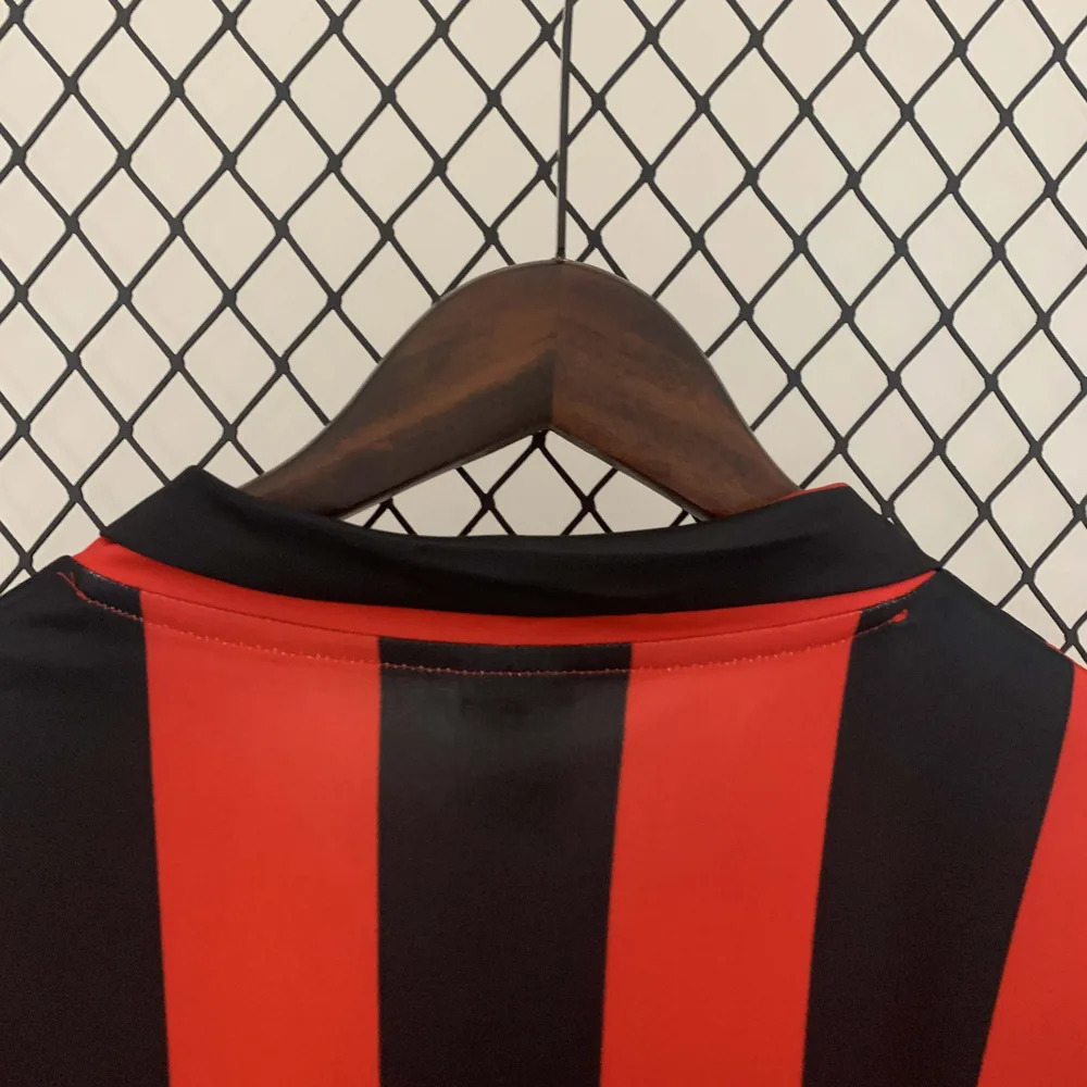 AC Milan 1990/1991 Retro AC Milan Home Football Shirt 1990/1991 — 4