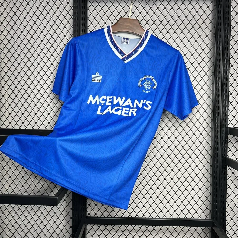 Rangers 1990/1992 Retro Rangers Home Football Shirt 1990/1992 — 3