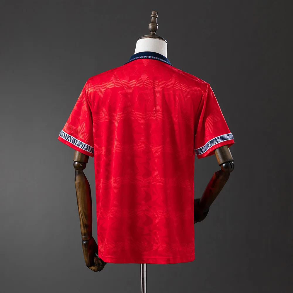 England 1990 Retro England Visitante Jersey 1990 — 2