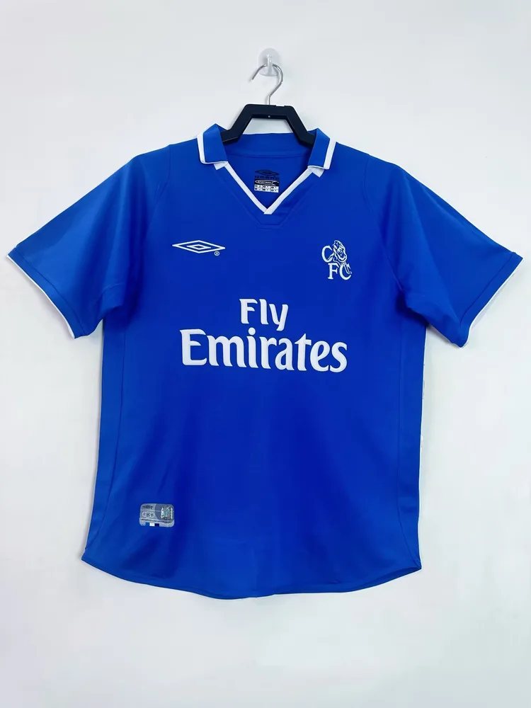 Chelsea 2001/2003 Retro Chelsea Local Camiseta de fútbol 2001/2003