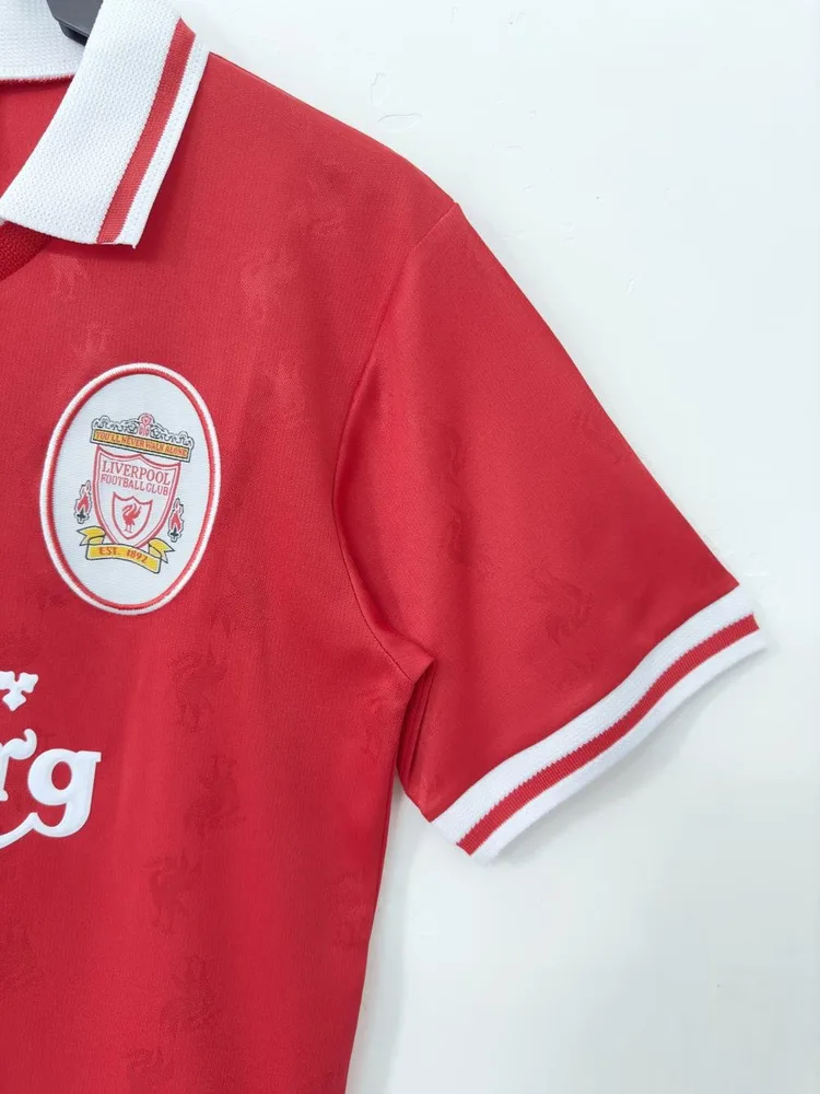Liverpool 1996/1997 Retro Liverpool Home Football Jersey 1996/1997 — 5