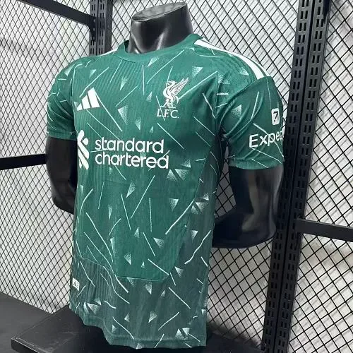 Liverpool 2026/2027 Versión jugador Liverpool Portero Camiseta de fútbol 2026/27 — 4
