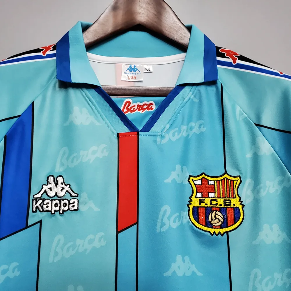 Barcelona 1996/1997 Retro Barcelona Away Football Shirt 1996/1997 — 3