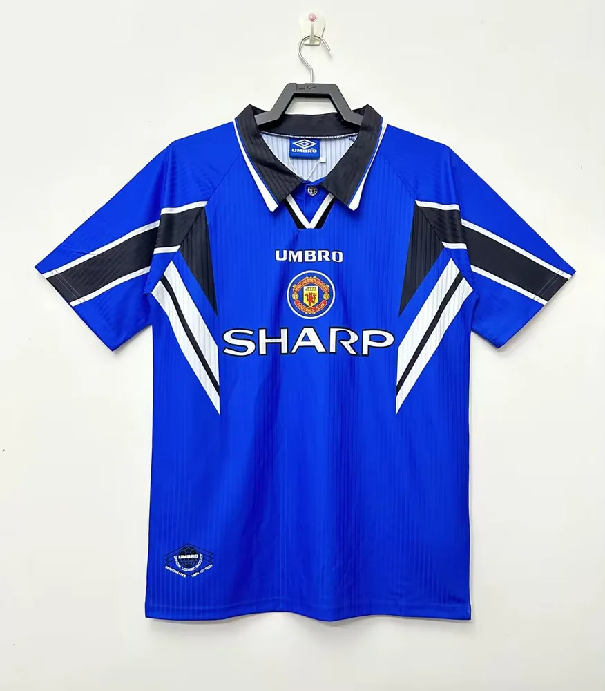 Manchester United 1996/1998 Retro Manchester United Tercera Visitante Camiseta de fútbol 1996/1998