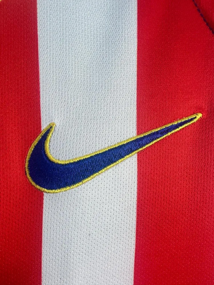 Atlético Madrid 2004/2005 Retro Manga larga Atletico Madrid Local Camiseta de fútbol 2004/2005 — 5