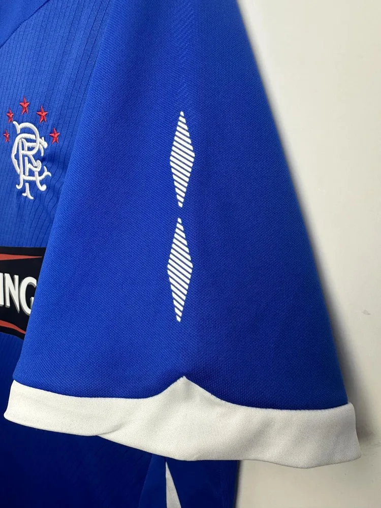 Rangers 2008-2009 Retro Rangers Local Camiseta de fútbol 2008/2009 — 10