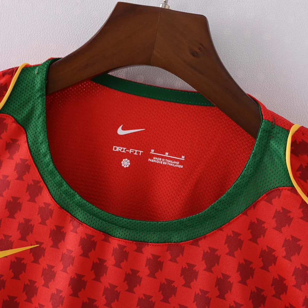 Portugal 2004 Retro Portugal Home Football Shirt 2004 — 7
