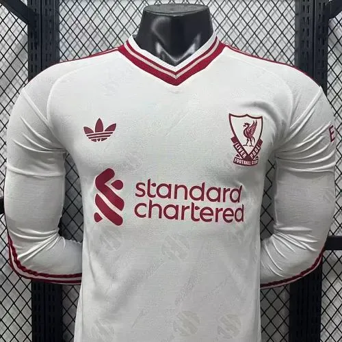 Liverpool 2026/2027 Long Sleeve Player Version Liverpool Away Football Jersey 2026/27 — 5